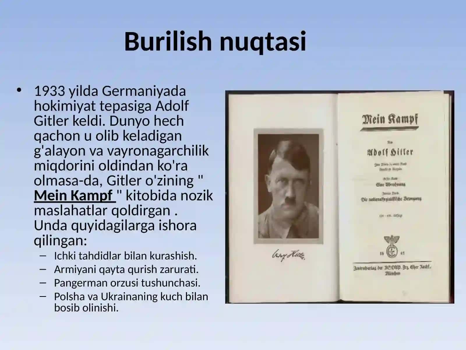 Ikkinchi jahon urushi oldidan va undan keyingi davlatlar ichidagi muzokaralar 2