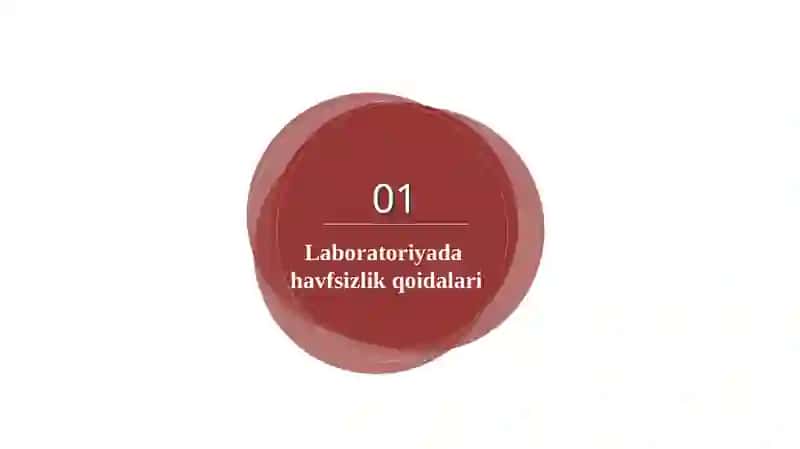 Laboratoriyada havfsizlik 2