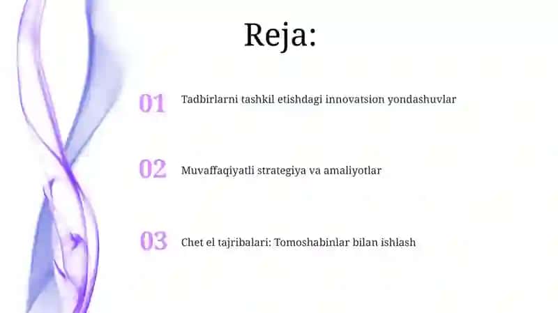 Chet el tajribalari: Tomoshabinlar bilan ishlash 2