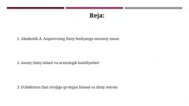 Akademik A. Asqarovning ilmiy faoliyati 2
