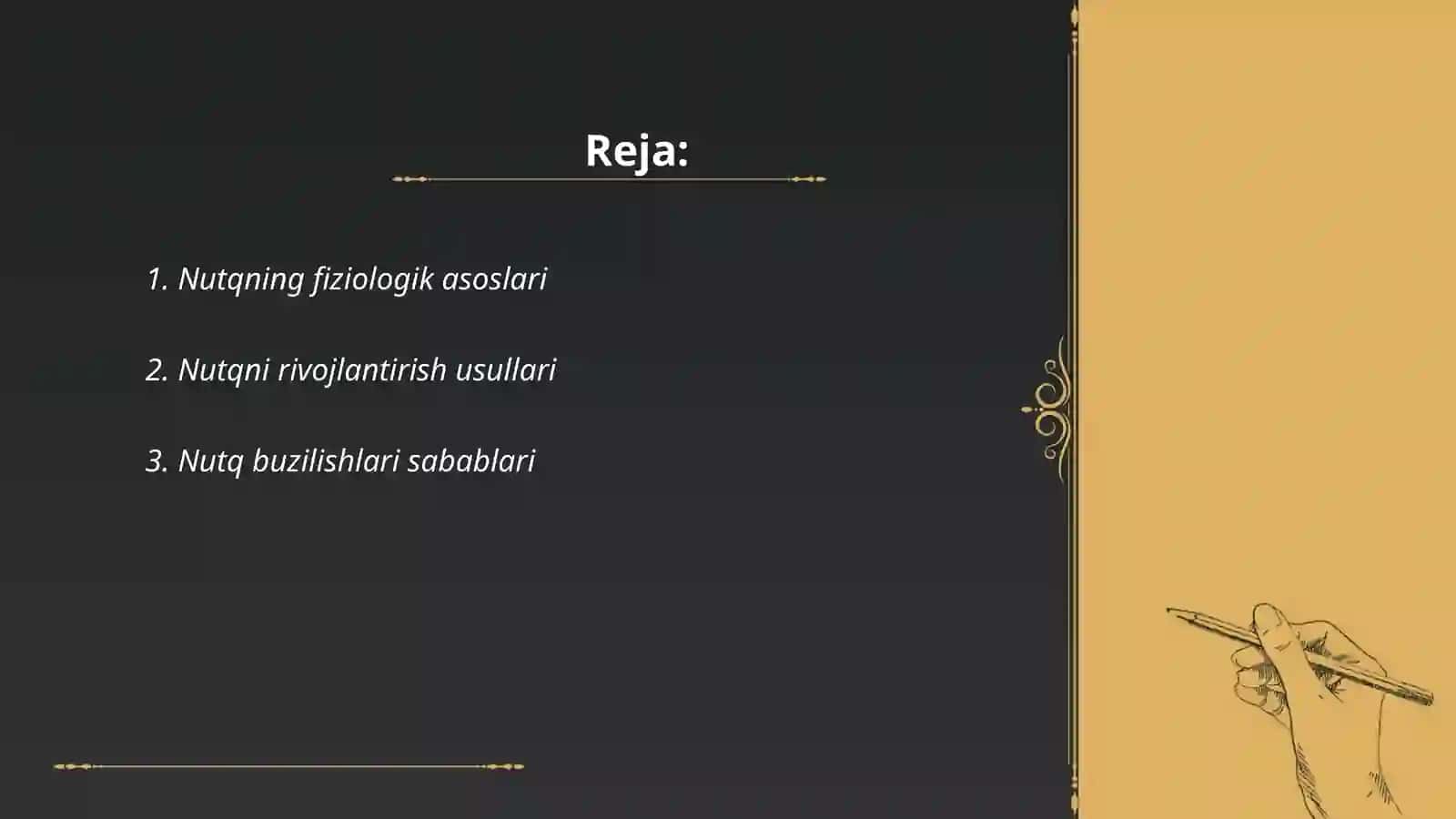 Nutq murakkab mexanizm sifatida 2
