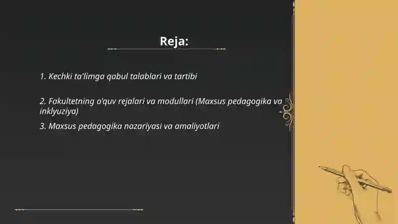 Maxsus pedagogika va inklyuziya fakulteti 2