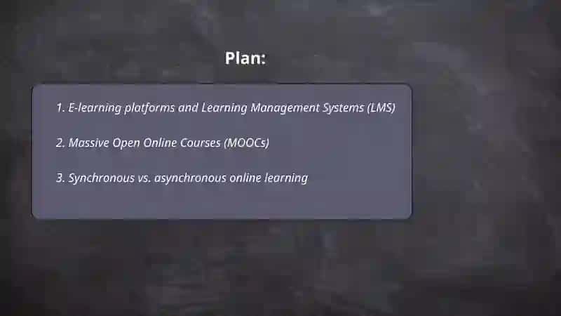 E-learning platforms and Learning Management Systems (LMS) 2