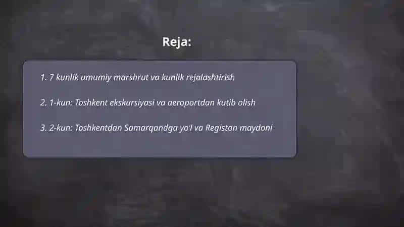7 kunlik turpaket 2