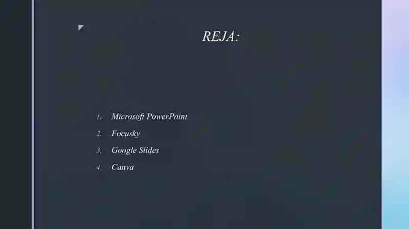 TAQDIMOT DASTURI( POWER POINT,PREZI,FOSUSKY,VA BOSHQALAR) 2