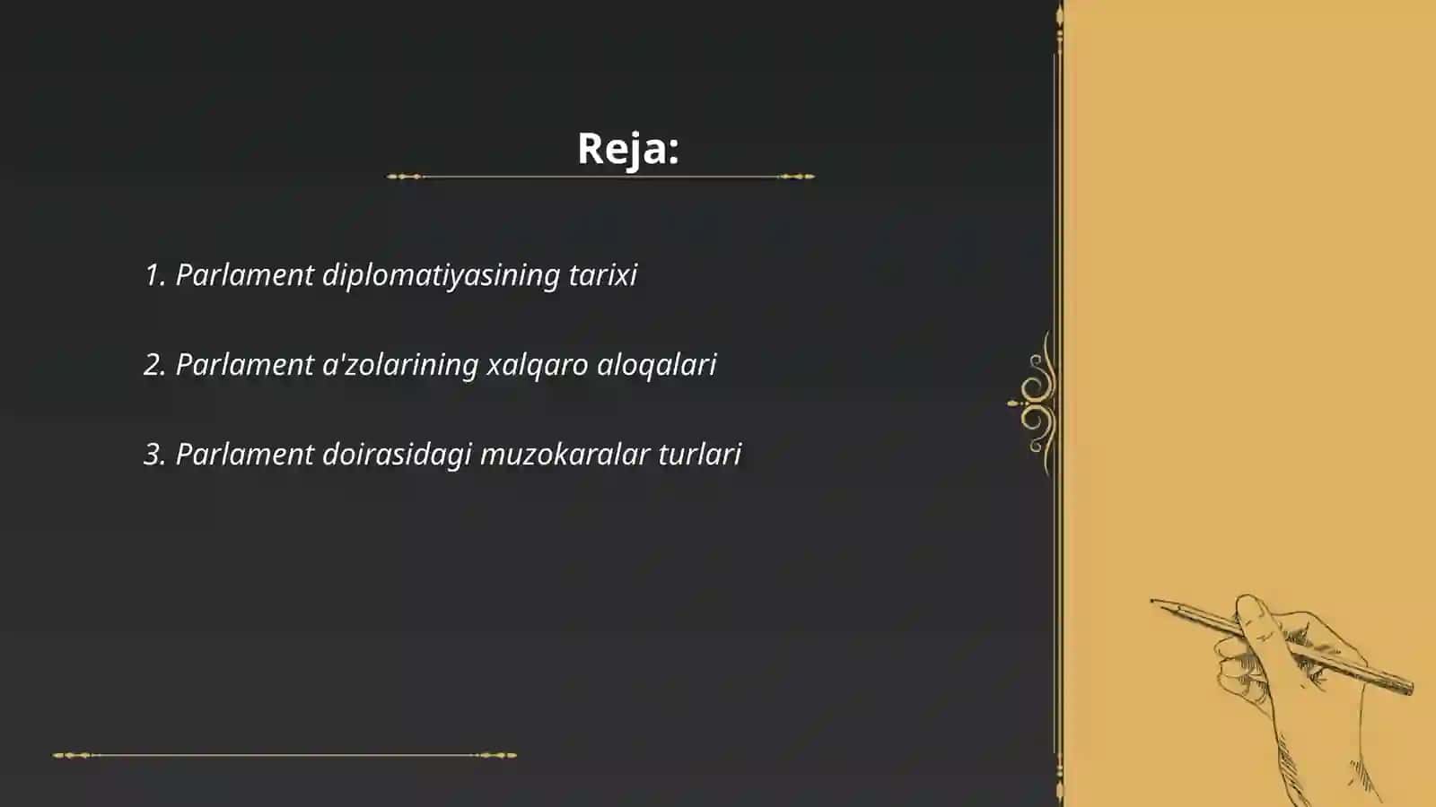 Parlament diplomatiyasi 2
