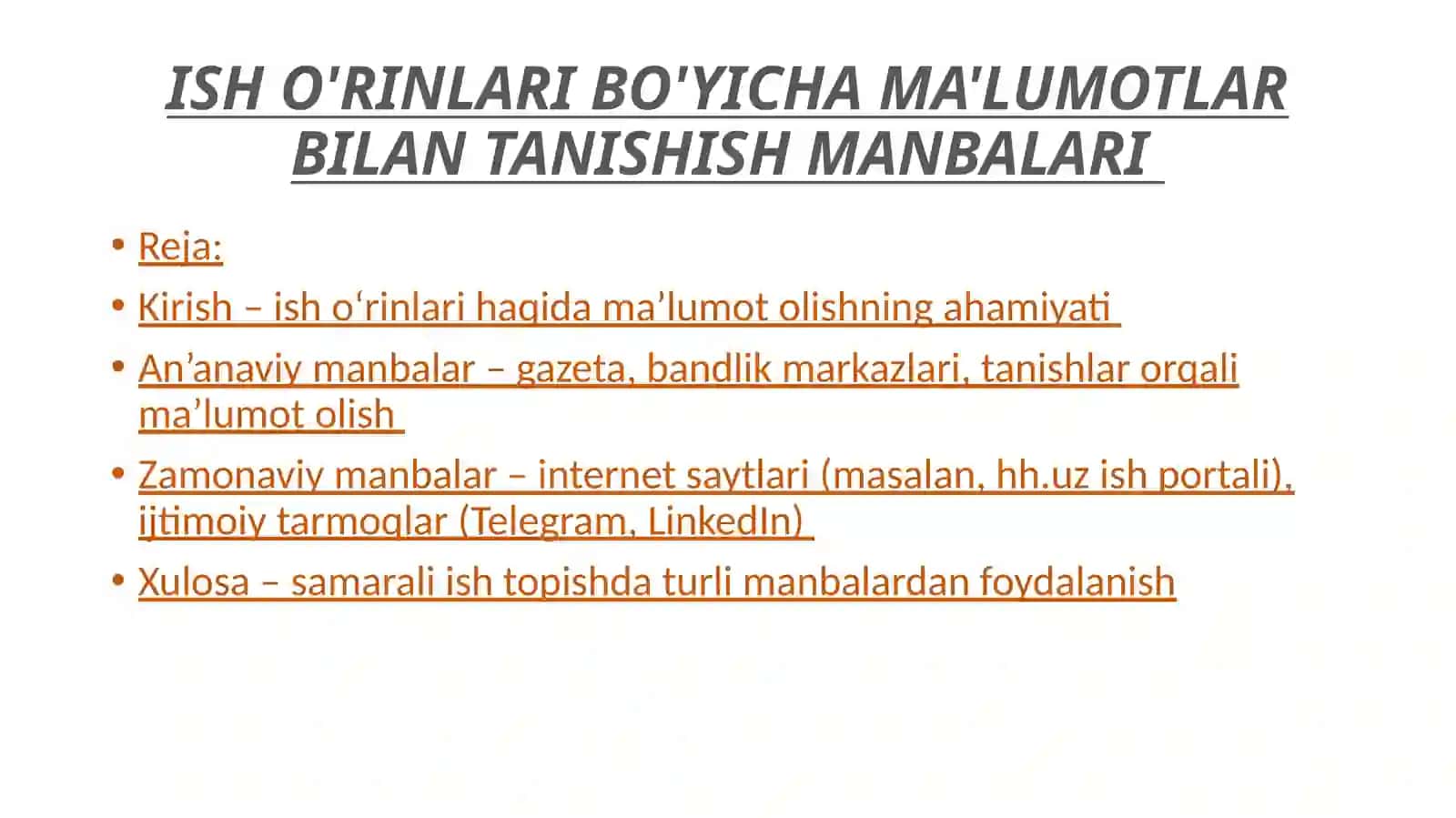 AKADEMIK KO’NIKMALAR VA KASBIY KOMPETENTLIK FANIDAN TAYYORLAGAN MUSTAQIL ISHI 2