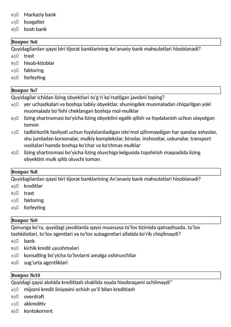 BANKING-UZ 2