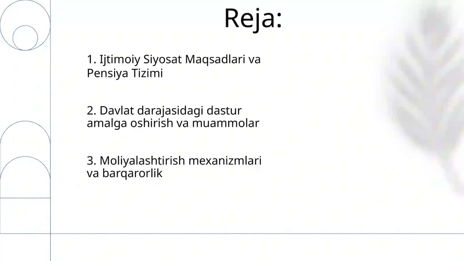 Davlat pensiya taʼminotida davlat dasturlari asosida ijtimoiy siyosatni amalga oshrish 2