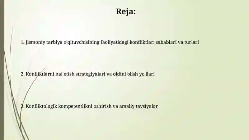 Jismoniy tarbiya o'qituvchisi faolyatida nizolar pedogogik muammo sifatida 2