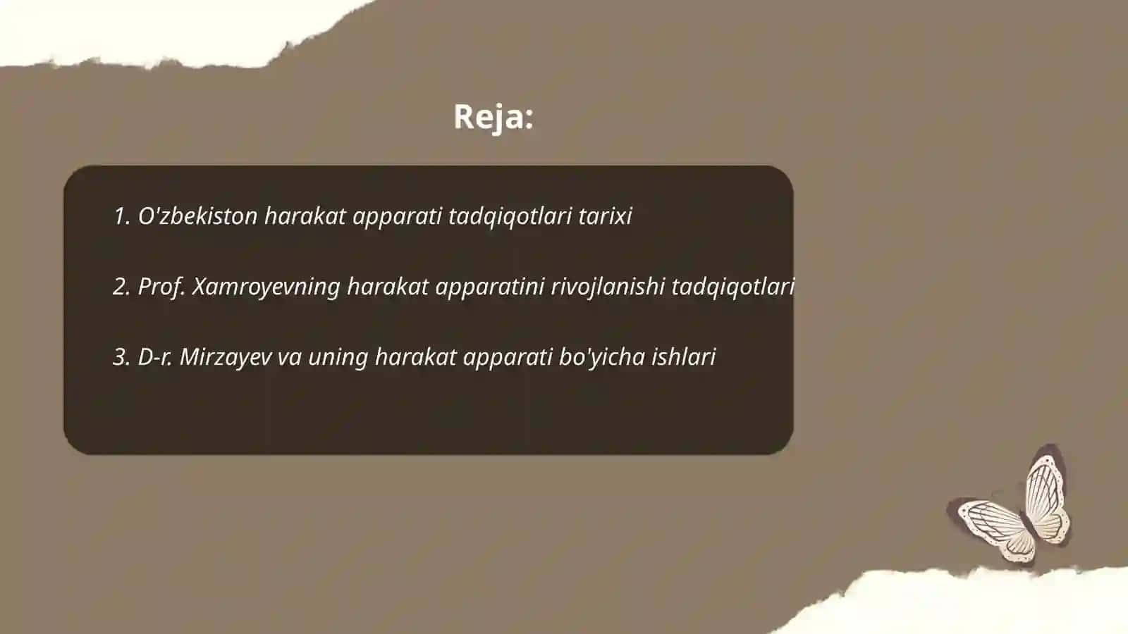 Tayanch-harakat apparatini rivojlanishini o'rganishda O'zbekiston olimlarining xizmatlari 2