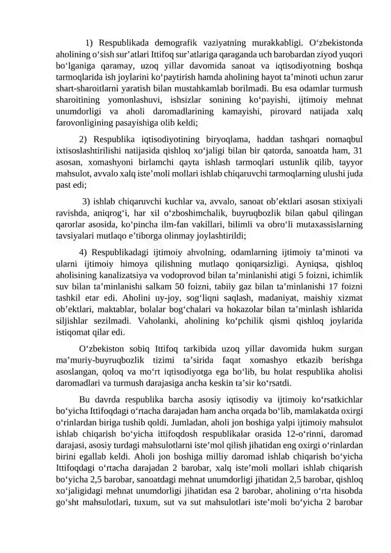 MUSTAQIL O‘ZBEKISTON RESPUBLIKASINING TASHKIL TOPISHI VA UNING TARIXIY AHAMIYATI 2