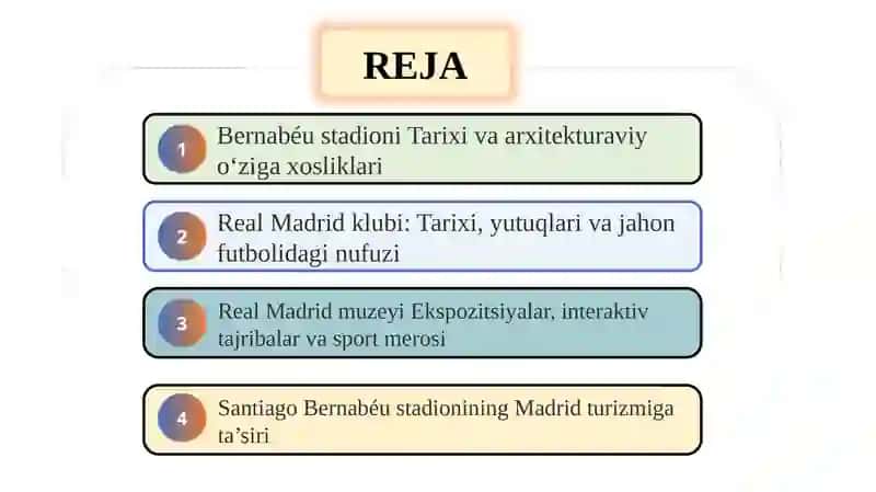 Santiago Bernabeu stadioni  SLAYD              REAL MADRID STADIONI KLUBI TURIZMI 2