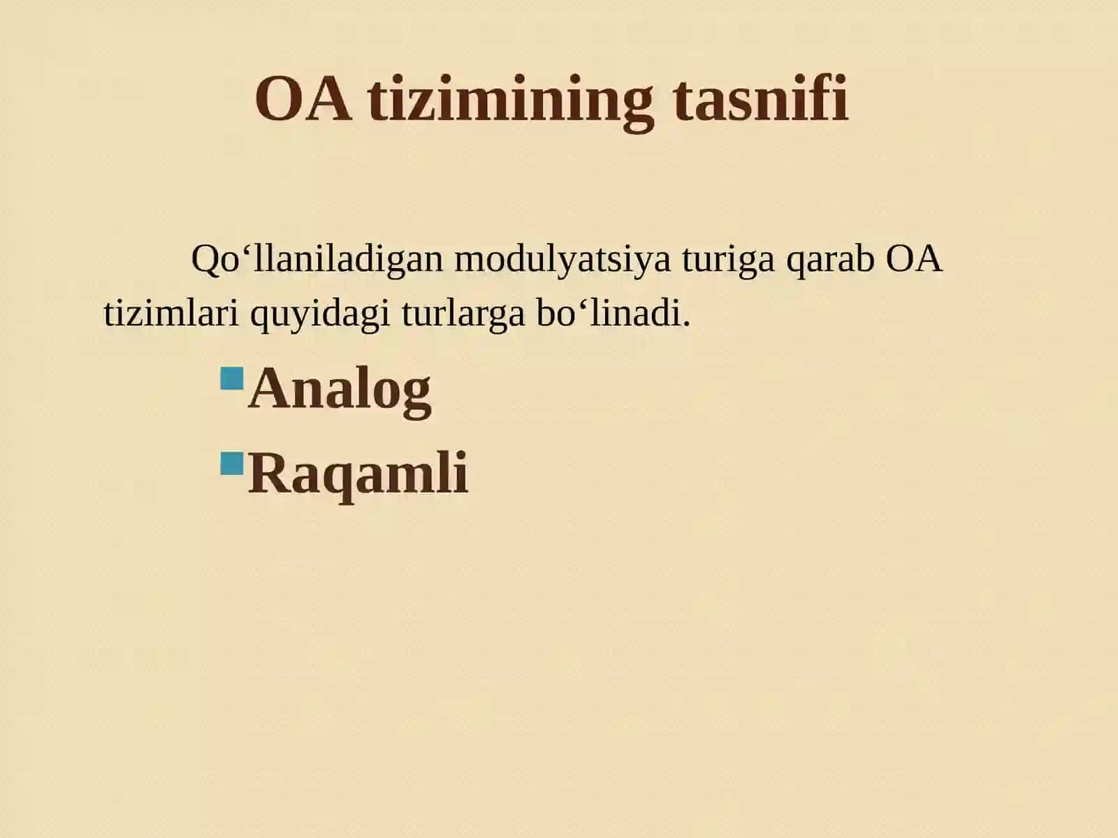 KO‘P KANALLI UZATISH PRINSIPLARI 2