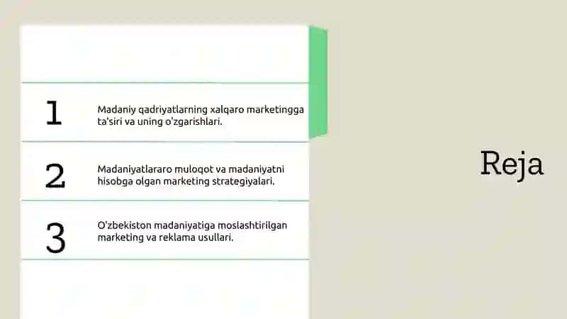 Madaniy qadriyatlarning marketing ta'siri 2