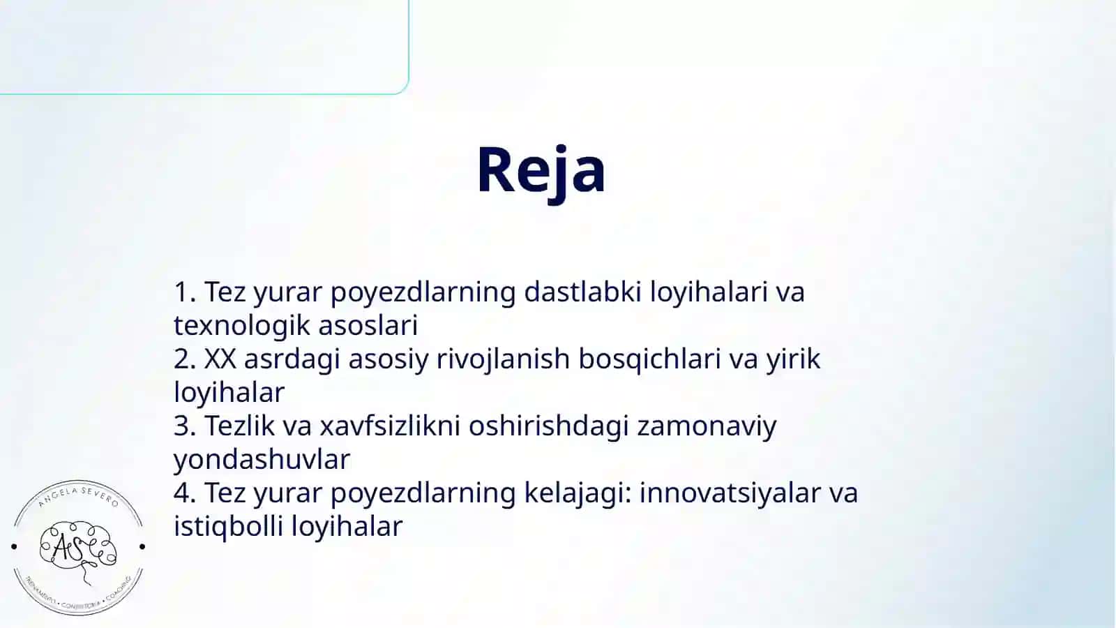 TEZ YURAR POYEZDLAR TARIXI 2