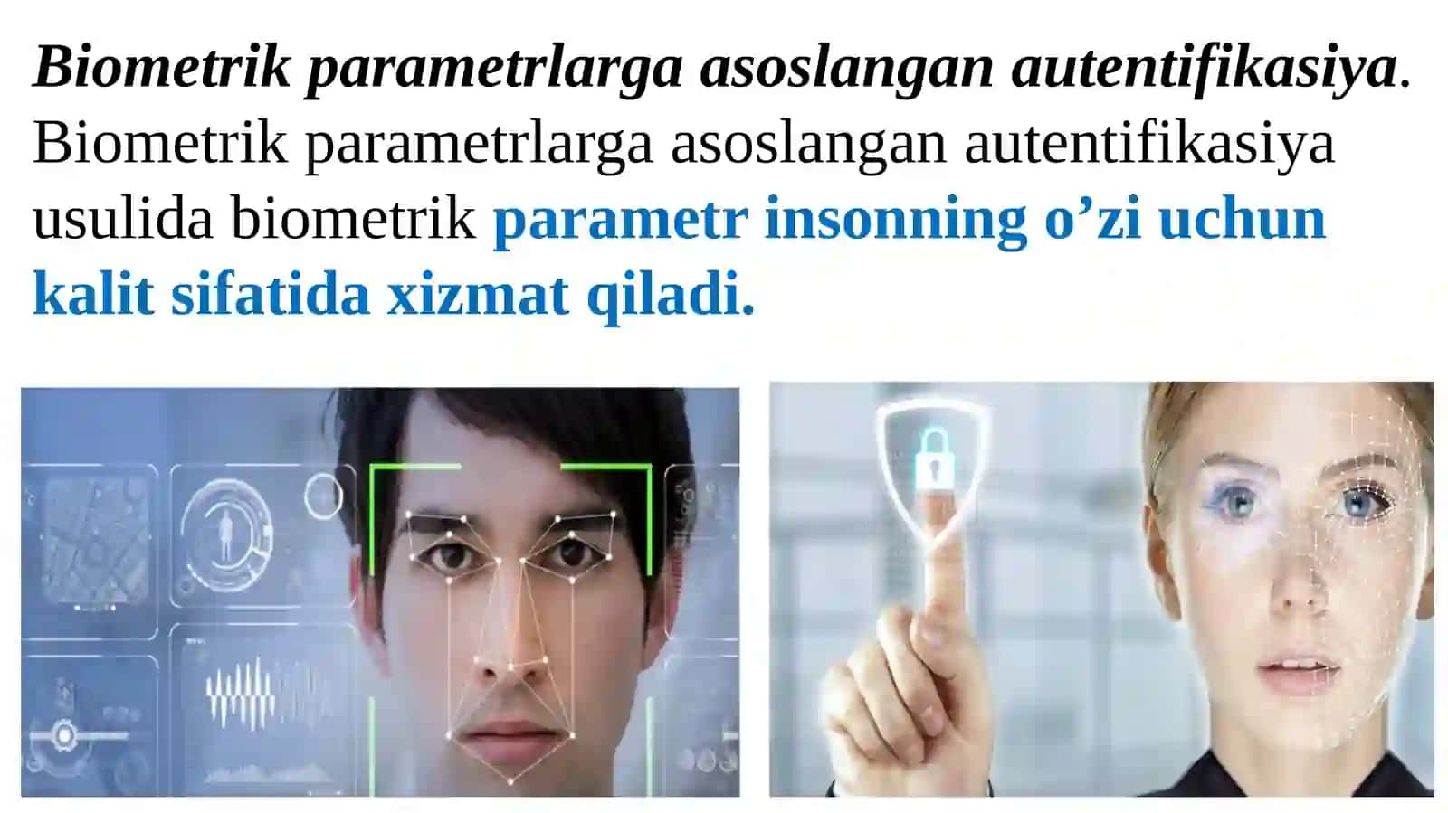 Barmoq iziga asoslangan autentifikasiya usuli va uning xususiyatlari 2