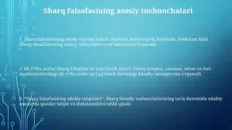 Ilk Oʻrta Asrlar Sharq Falsafasi Va UygʻOnish Davri 2