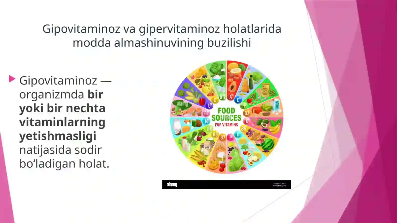 Gipovitaminoz va gipervitaminoz 2