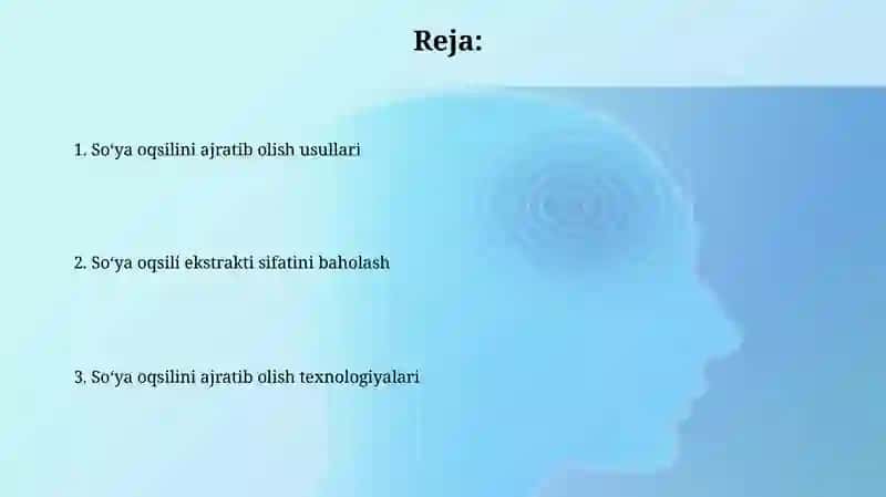 Soya oqsili olish texnologiyasi 2
