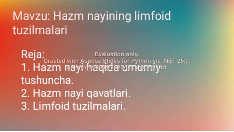 Biologiya fanidan elektron darslik 2
