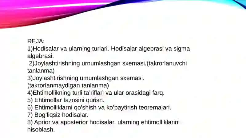 EHTIMOLLIK VASTATISTIKA 2