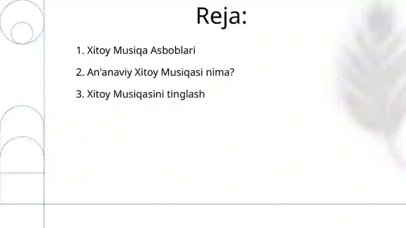 Xitoy xalqining mumtoz musiqasi 2