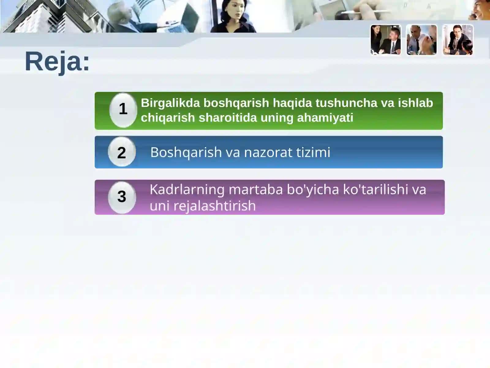 Inson Resurslarini boshqarishda boshqarish va nazorat 2