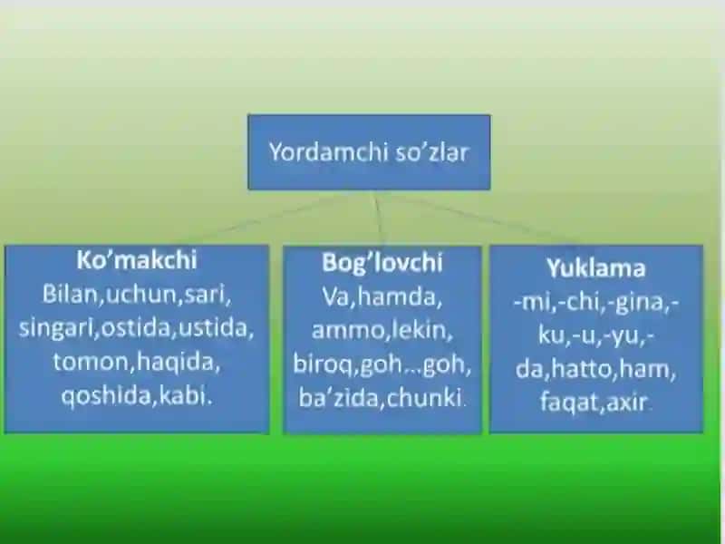 Yordamchi so‘zlar 2