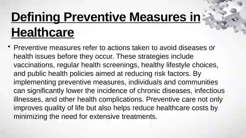 Preventive Measures Presentation 2