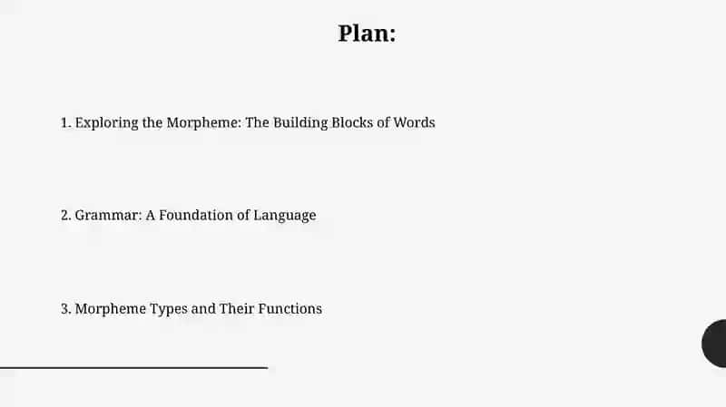 Morpheme and its Types 2