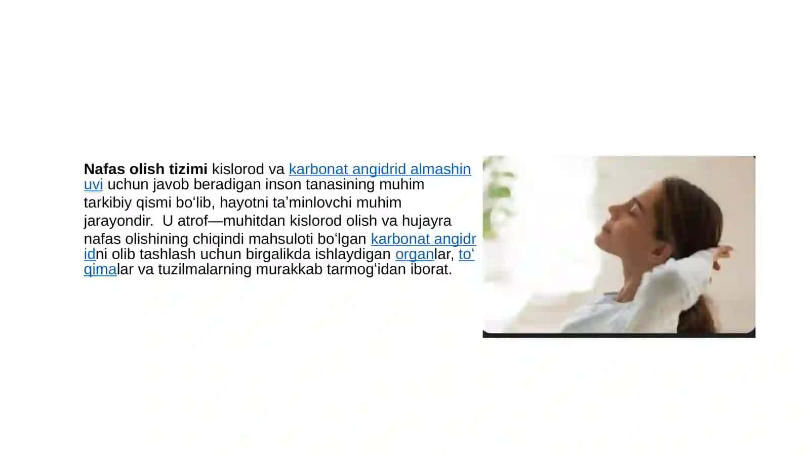 Nafas tizimining yoshga oid xususiyatlari va gigiyenasi 2