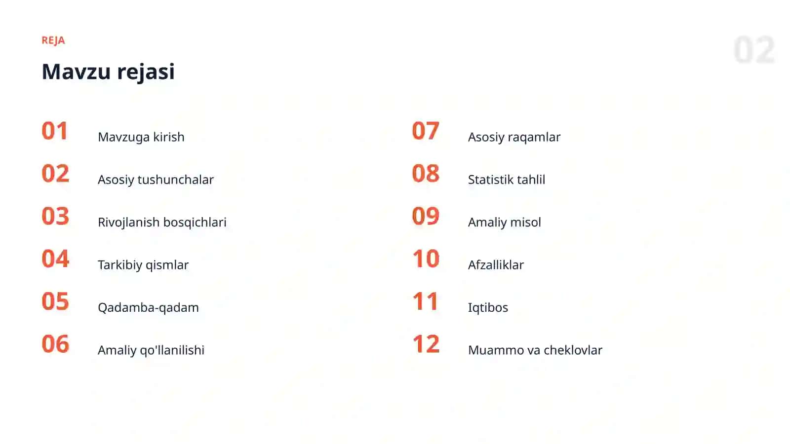 TUSHUNTIRILUVCHANLIK 2