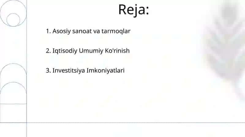 Qirg'iziston respublikasiga iqtisodiy tavsif 2