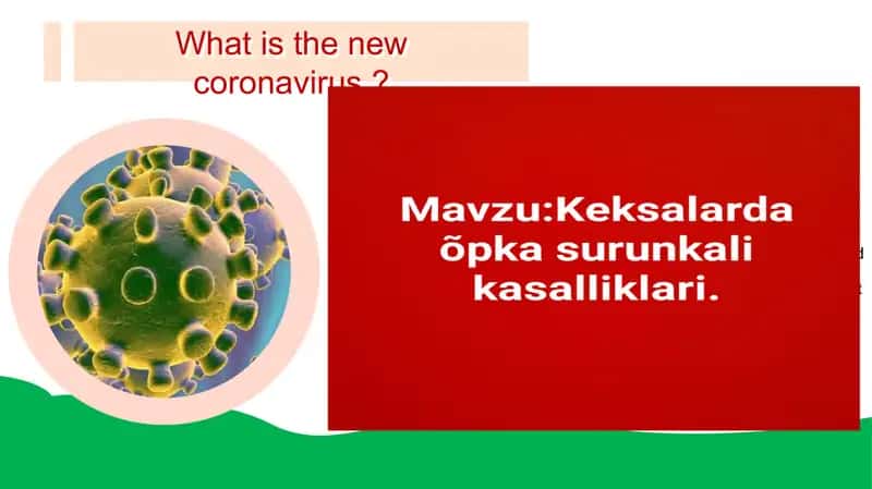 Prevention of new coronavirus 2
