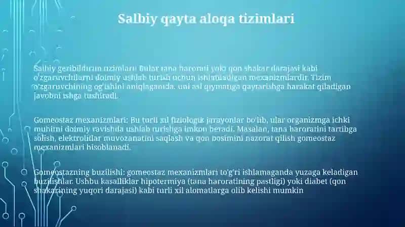 Gomeostaz Mexanizmi Va Uning Patoligiyalari 2