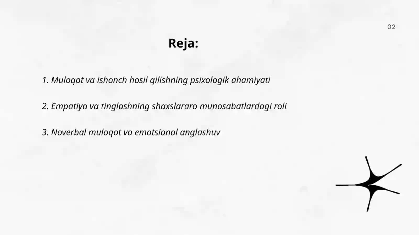 Muloqotning shaxslararo munosabatlaridagi psixologik ahamiyati 2