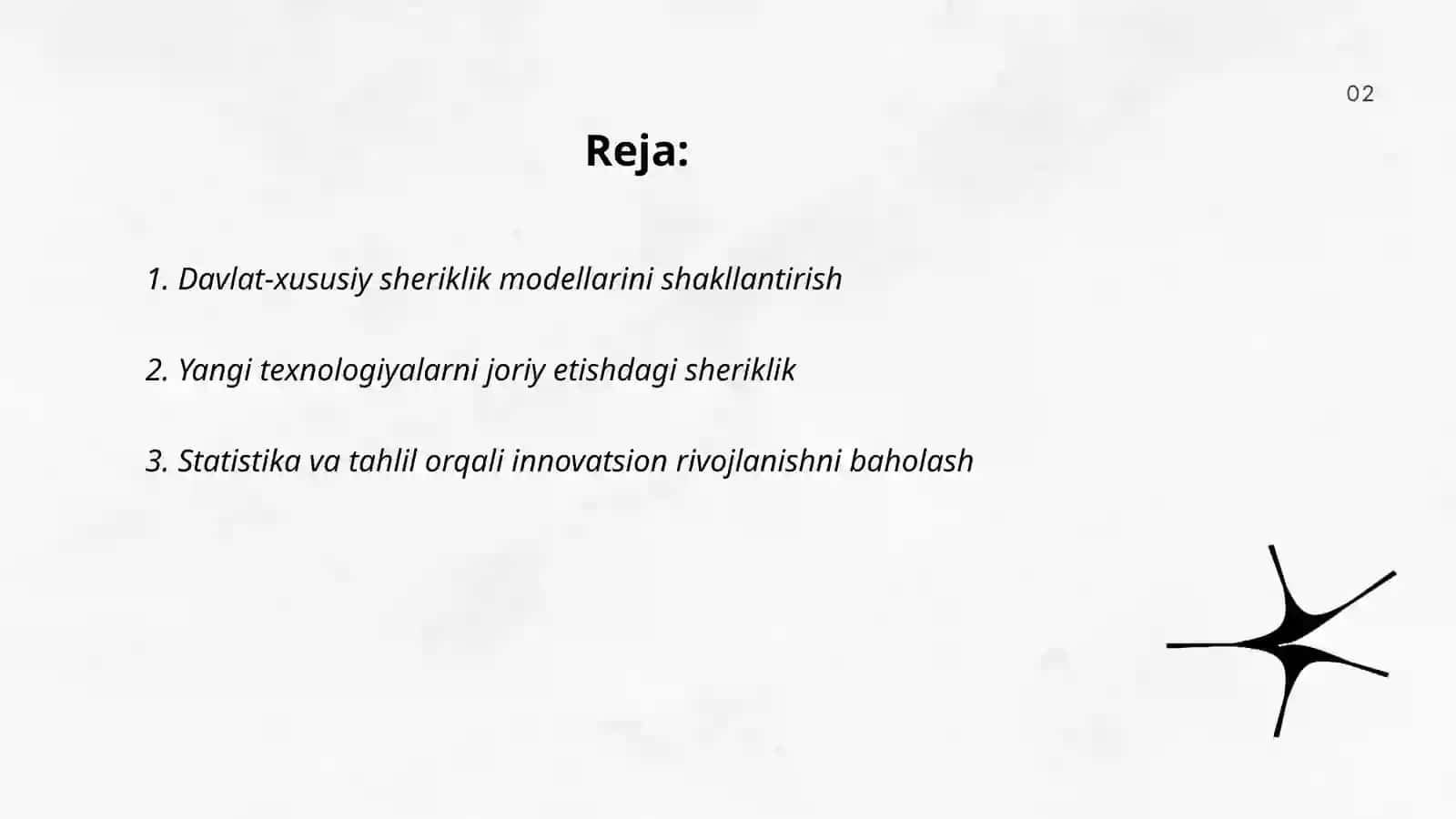 Davlat-xususiy sheriklik modellarini shakllantirish 2