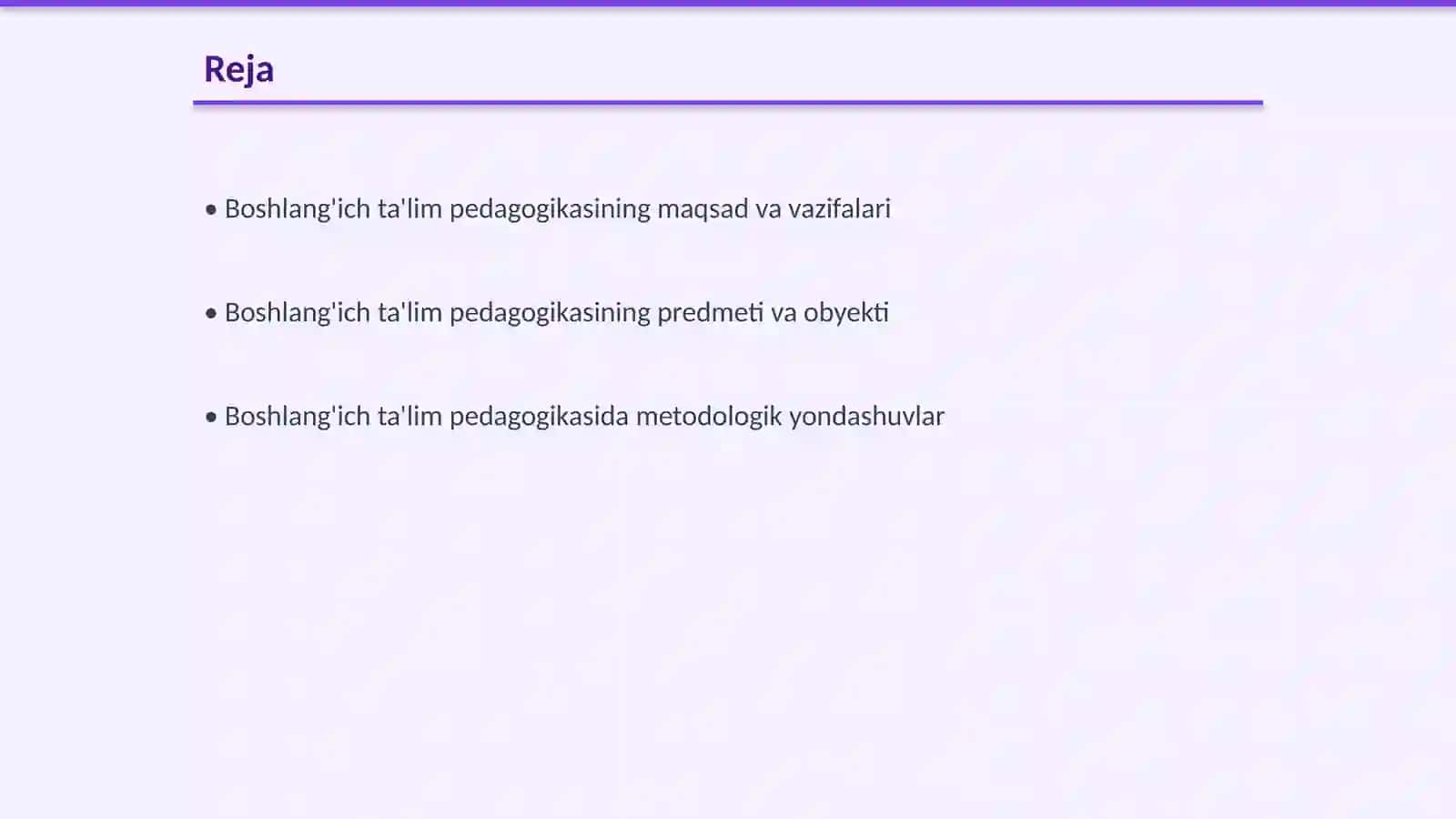 Boshlangich ta'lim pedagogikasi fani,uning predmeti,metodologiyasi,ilmiy-tadqiqot metodlari 2