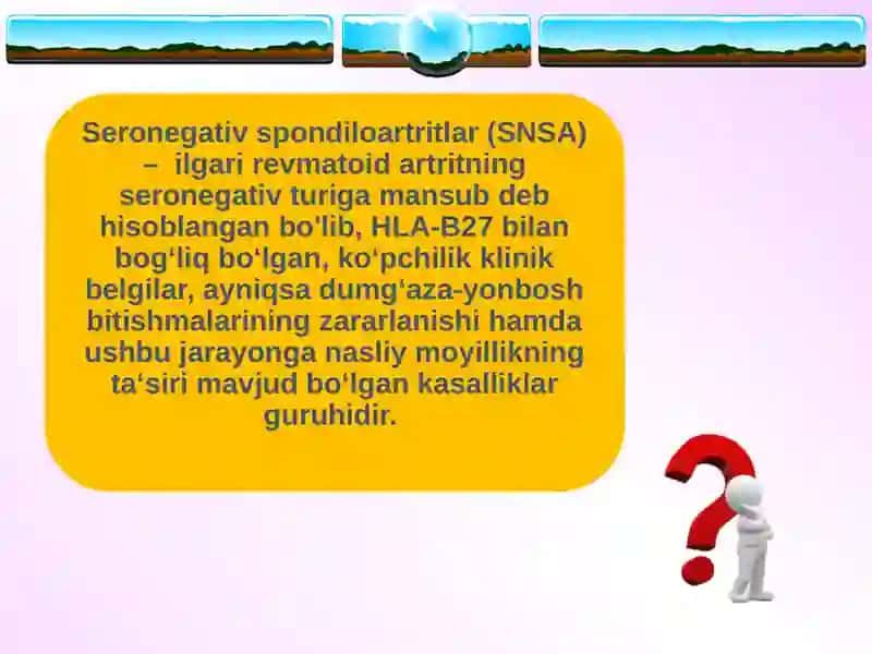 Seronegativspondiloartritlar 2