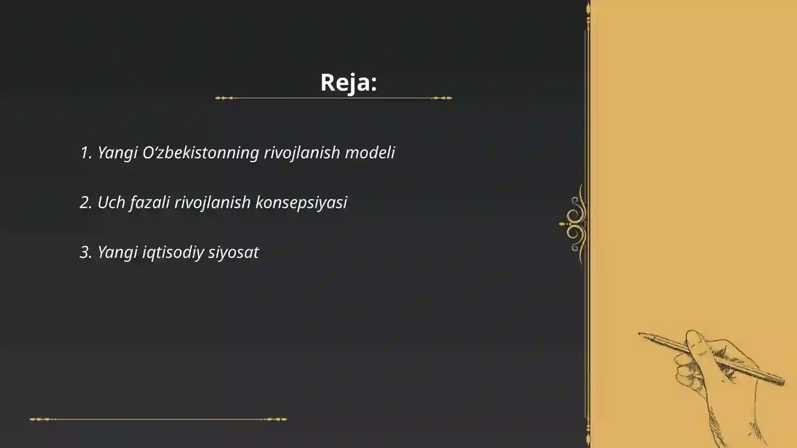 Yangi Oʻzbekistonning Taraqqiyot Strategiyasi 2