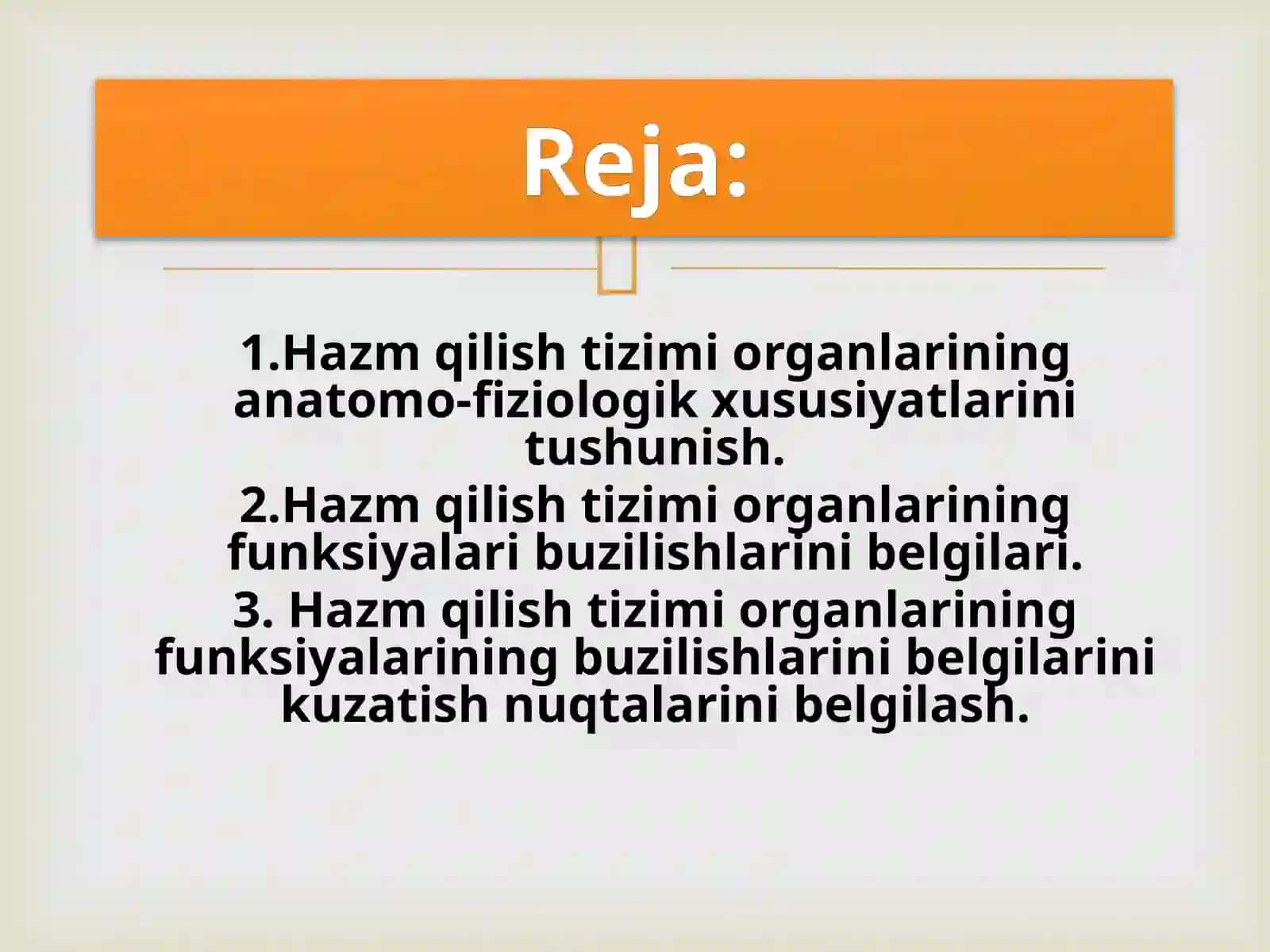 OVQAT HAZM QILISH A‘ZOLARI TIZIMINI BAHOLASH 2