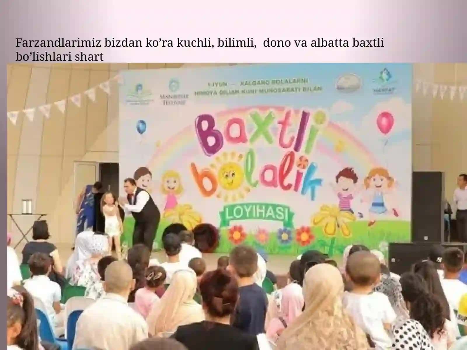 BAXTLI BOLA MA’NAVIYATI ‘’NI SHAKLLANTIRISHNING SHAKL VA YO’LLARI 2