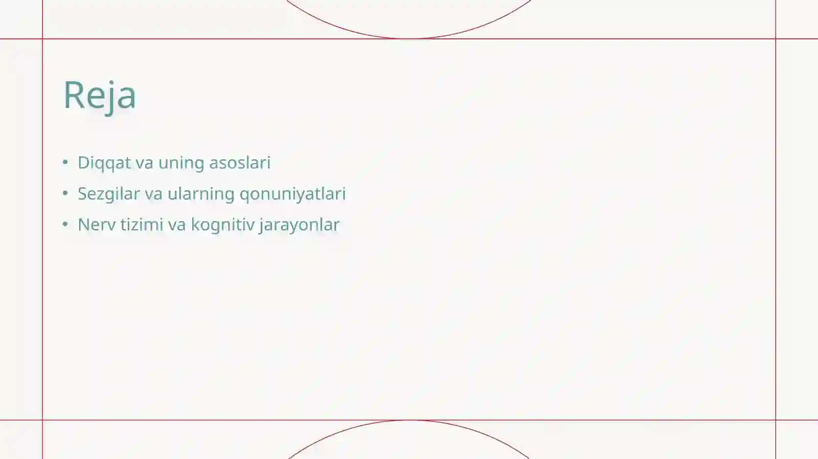 Diqqat va uning nerv fiziologik asoslari. Sezgilar haqida tushuncha va uning qonuniyatlari 2
