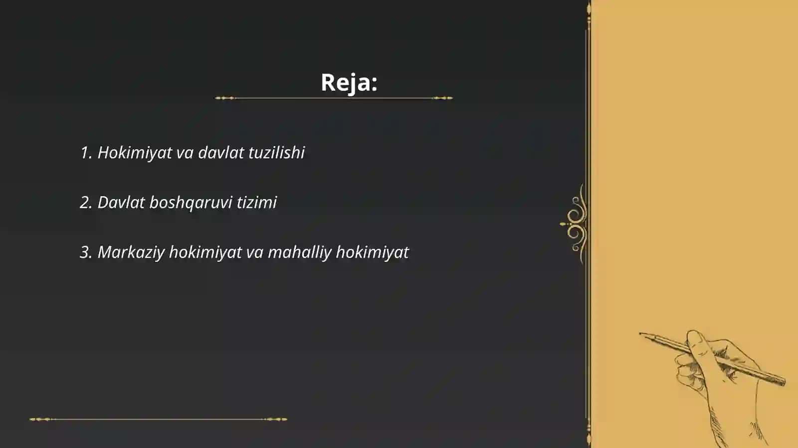 Hokimiyat va davlat 2