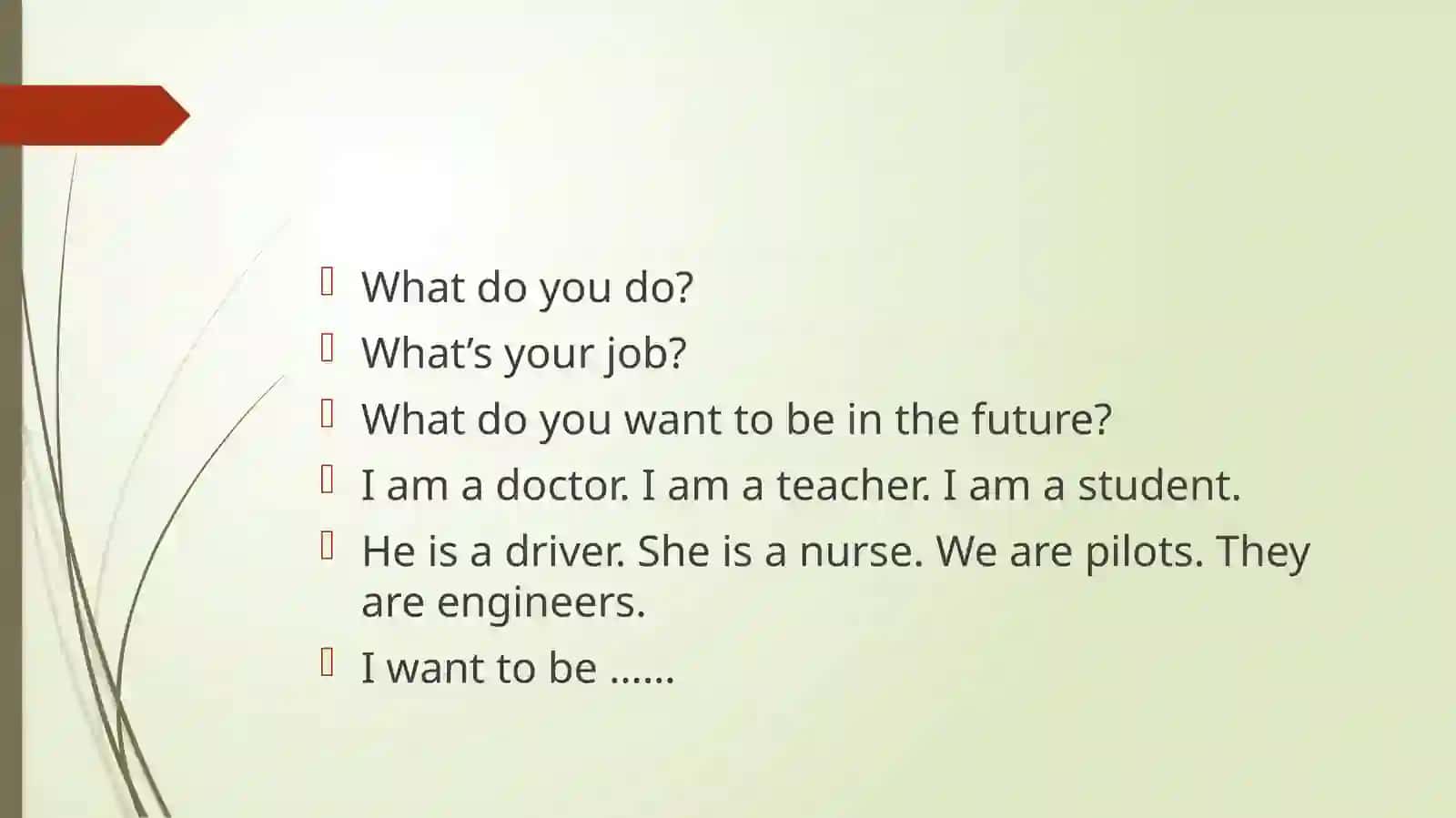 Lesson 6. Choosing a career/ jobs 2