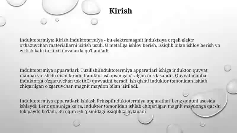 Induktotermiya.Uvch Apparati Tuzilishi, Ishlash Prinspi 2