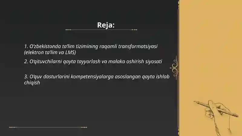 O‘zbekistonda ta‘lim tizimida mpdernizatsiya 2
