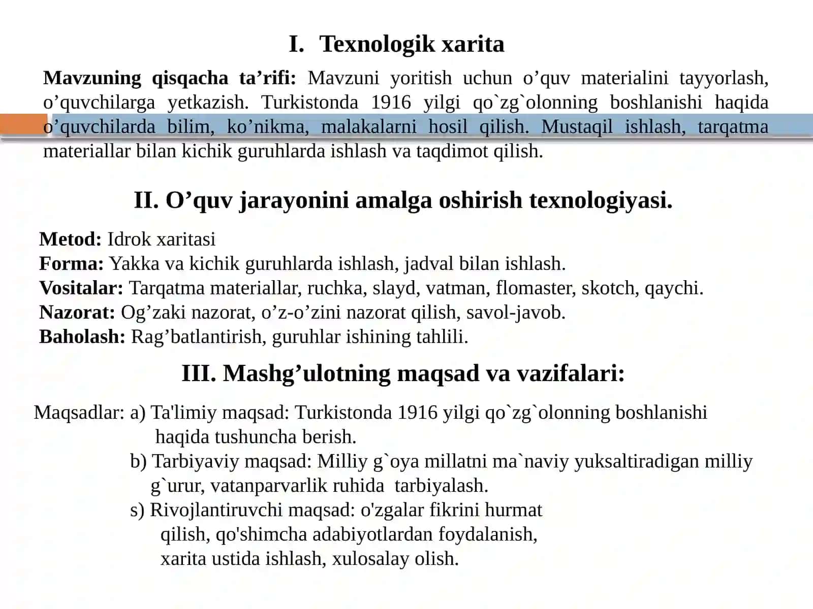 Turkistonda 1916 yilgi qo'zg'alonning boshlanishi 2
