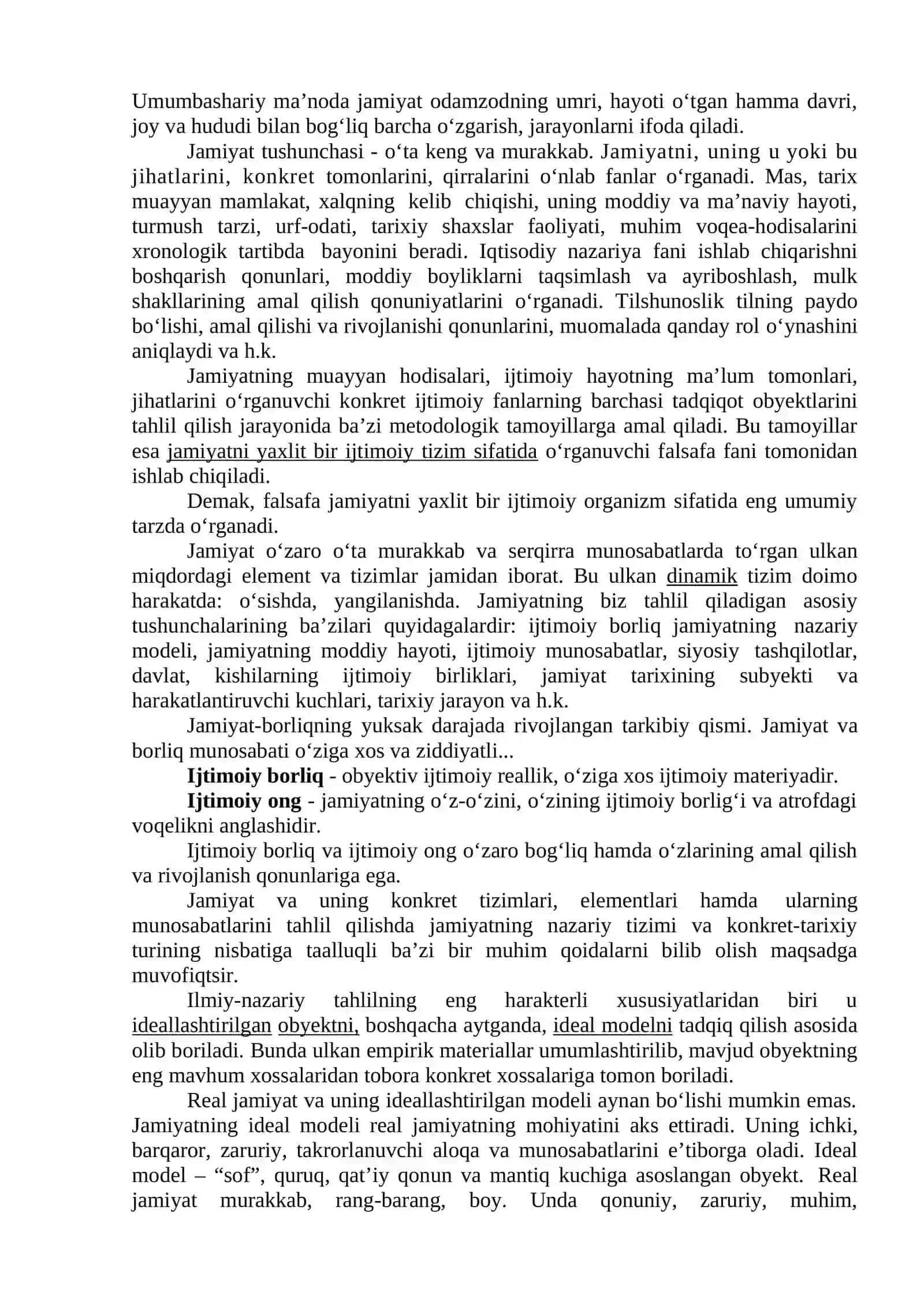 JAMIYAT FALSAFASI 2